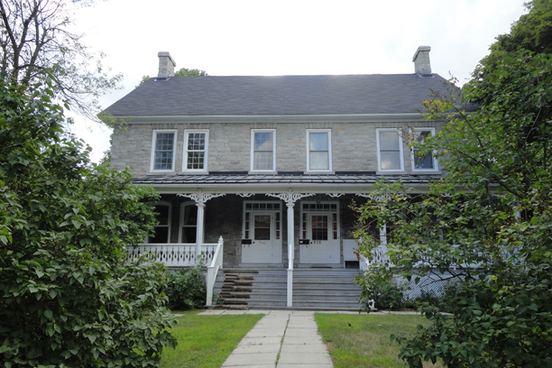 Nicholas and Robert Sparks House 936-940 North River Road in Overbrook as it looks today. The semi-detached home of Nicholas and Robert Sparks, son of George Sparks, was constructed in 1865 on Lot 8 of Junction Gore. (Nicholas lived on the left side and Robert on the right.) The original house was renovated by its new owners over the years and still stands at 936-940 North River Road.