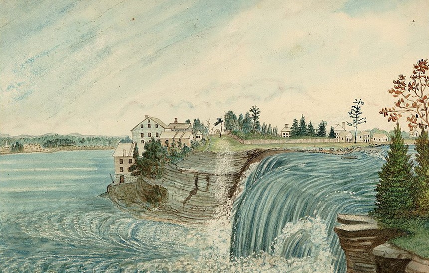 McKay's Mills, New Edinburgh c.1845.